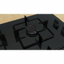 Bosch POP6B6K30 Table de cuisson à gaz Série 2, 4 foyers, Noir