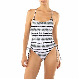 Maillot de bain femme Alphaventure Sutare Blanc Noir