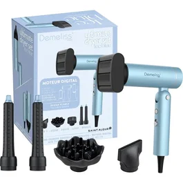 Saint Algue Demeliss Ice Blue 26 - Sèche-cheveux multistyler pliable et compact 1300 W