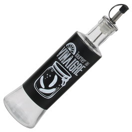 Cook Concept Huilier ou vinaigrier en verre et acier inoxydable 250 ml