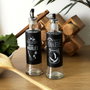 Cook Concept Huilier ou vinaigrier en verre et acier inoxydable 250 ml