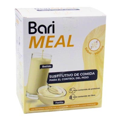 Bariatric Barimeal 7 Sachets de 65 G – Goût Vanille Bariatric Barimeal 7 Sachets de 65 G – Goût Vanille