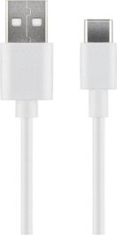 MicroConnect Câble USB-C vers USB 2.0 Type A, 2m, Blanc
