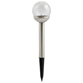 Outfit Lampe solaire en acier inoxydable (D.8 cm H.34 cm)