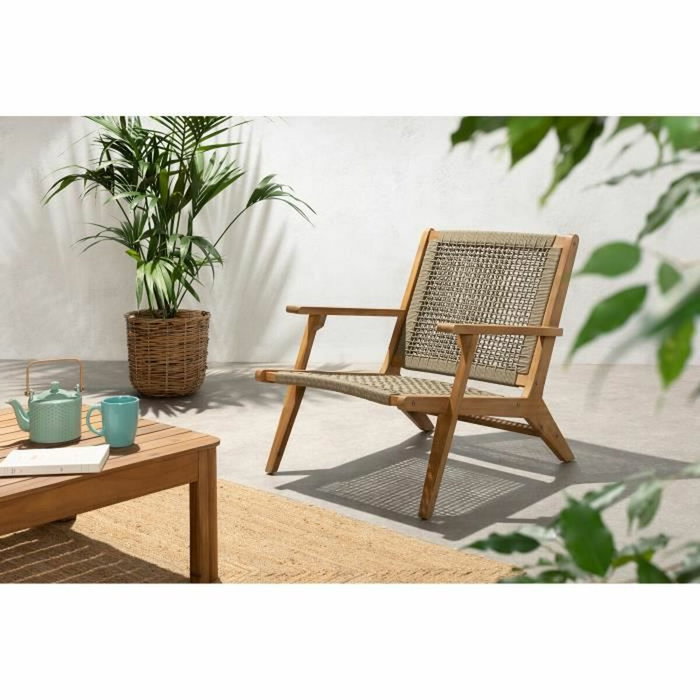 No Name Fauteuil de jardin bas MERIDA Vert Kaki