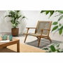 No Name Fauteuil de jardin bas MERIDA Vert Kaki