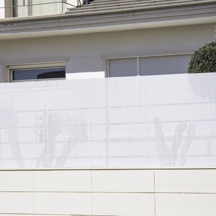 BigBuy Garden Canisse Blanc PVC 1 x 300 x 150 cm BigBuy Garden Canisse Blanc PVC 1 x 300 x 150 cm