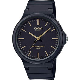 Casio MW-240-1E2VEF - Montre mixte en résine noire - Bracelet résine - Étanchéité 5 bars (50 m) - Mouvement à quartz