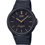 Casio MW-240-1E2VEF - Montre mixte en résine noire - Bracelet résine - Étanchéité 5 bars (50 m) - Mouvement à quartz