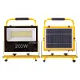 Projecteur LED Solaire 200W 6500K avec Télécommande [WR-KFL-E-200W]