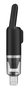 Kitchenaid 5KKVR121BM Aspirateur de cuisine sans fil avec batterie Go noir mat - 2 vitesses, bac 130ml