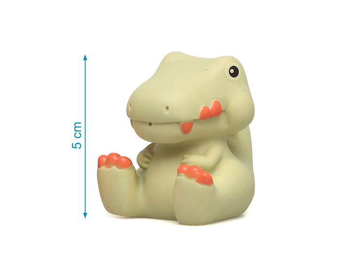 KioKids Set de 5 Jouets de Bain Dinosaures Antimoisissure pour Bébé de +4 Mois - 30% Blé, PVC, 6 cm, Multicolore KioKids Set de 5 Jouets de Bain Dinosaures Antimoisissure pour Bébé de +4 Mois - 30% Blé, PVC, 6 cm, Multicolore