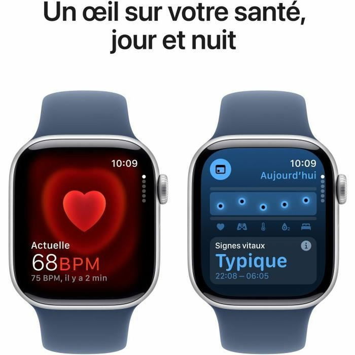 Montre intelligente Apple Series 10 Bleu 1,77"