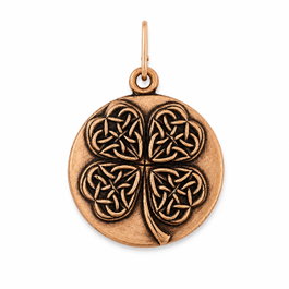 Alex And Ani Charm Trèfle à 4 Feuilles Rose