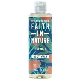 Faith In Nature Gel douche Blue Cedar Nettoyant et Revitalisant