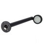 Fenglu Balise LED extérieure 60 cm, 10 W, 3 000 K, Noir mat