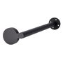 Fenglu Balise LED extérieure 60 cm, 10 W, 3 000 K, Noir mat
