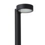 Fenglu Balise LED extérieure 60 cm, 10 W, 3 000 K, Noir mat