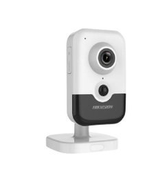 Hikvision Caméra réseau cube fixe 4 MP AcuSense avec micro intégré
