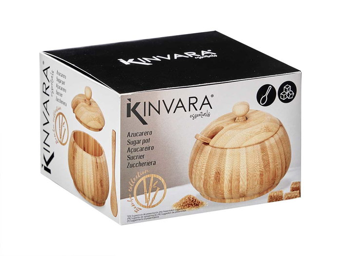KINVARA Azucarero de Bambú