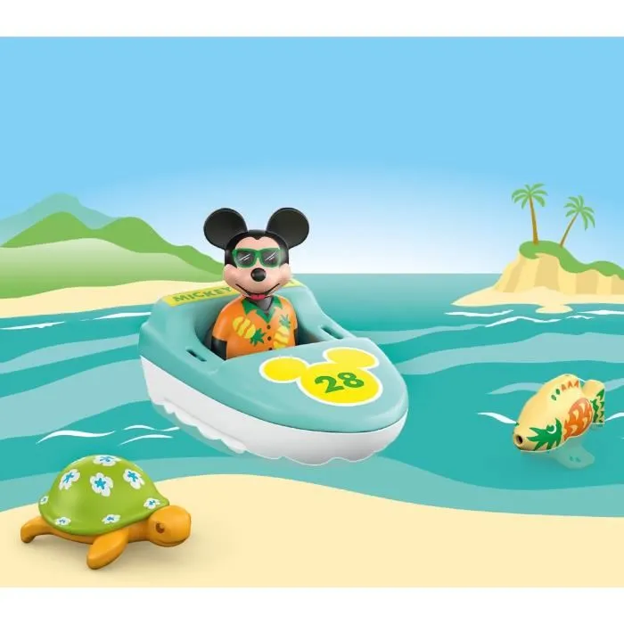 Playmobil Junior 71707 Mickey avec bateau - Jouet de bain qui flotte - Jouet Disney pour enfant dès 12 mois Playmobil Junior 71707 Mickey avec bateau - Jouet de bain qui flotte - Jouet Disney pour enfant dès 12 mois