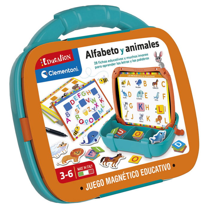 Clementoni Maletín Magnético Alfabeto Y Animales