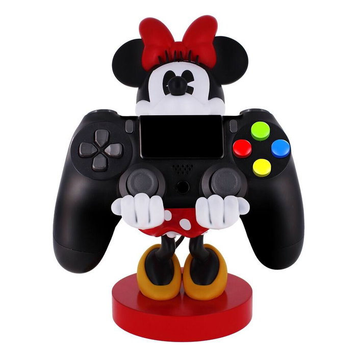 EXQUISITE GAMING Figurine-support Cable Guy Disney Minnie 21cm pour smartphone et manettes PS5/Xbox, sans câble