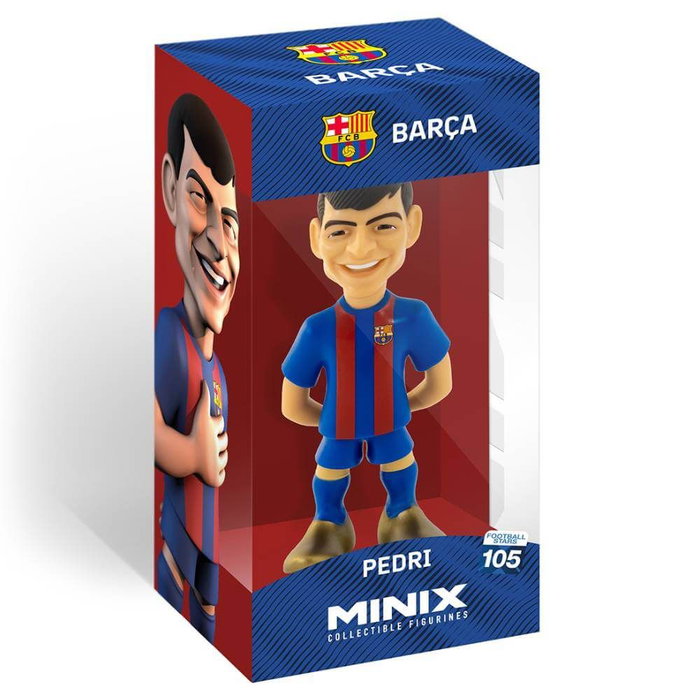 Figurine Minix FCB Pedri 12 cm - Collection Officielle FC Barcelone - MN13074 Figurine Minix FCB Pedri 12 cm - Collection Officielle FC Barcelone - MN13074