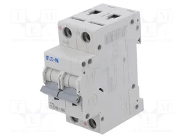 EATON ELECTRIC Disjoncteur PL7 2 pôles 16A Courbe C