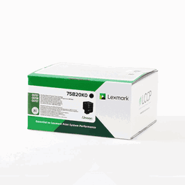 Lexmark 75B20K0 Cartouche de toner noir