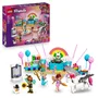 Lego Friends 42661 Soirée Déguisée avec une Licorne et une Fée - Jeu de Construction pour Enfants dès 6 Ans avec 4 Mini-Poupées, Chat et Cheval