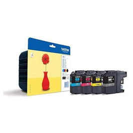 Brother LC-121VALBP Pack de 4 Cartouches d'Encre (Noir, Cyan, Magenta, Jaune)