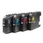 Brother LC-121VALBP Pack de 4 Cartouches d'encre Innobella Noir, Cyan, Magenta, Jaune