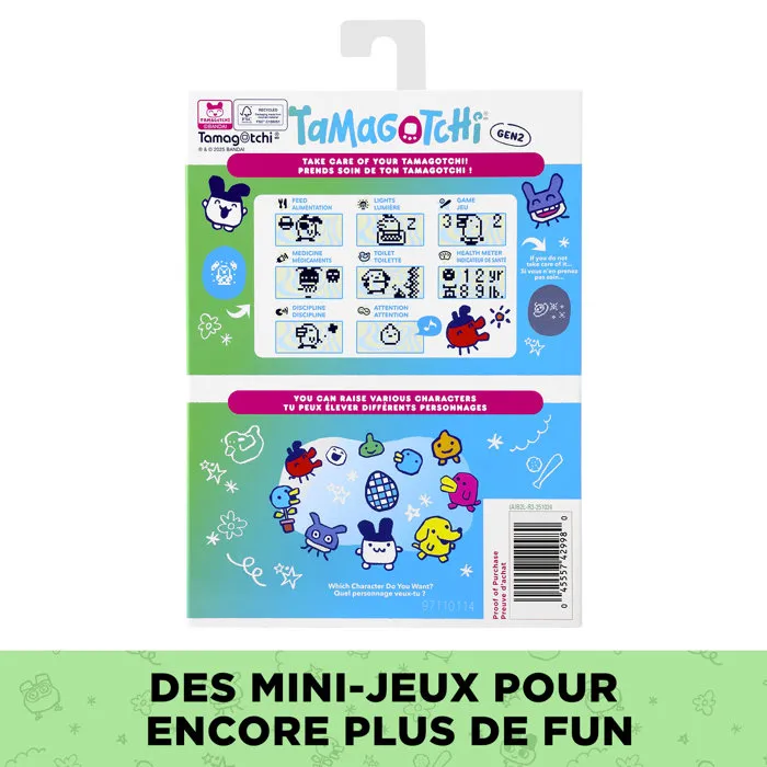 Bandai Tamagotchi Original 42998 - Animal de compagnie virtuel - Theme Fraise Fraiche (Fresh Strawberry)