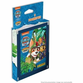 Panini Blister 13+1 pochettes La Pat' Patrouille Mission Jungle - 70 stickers