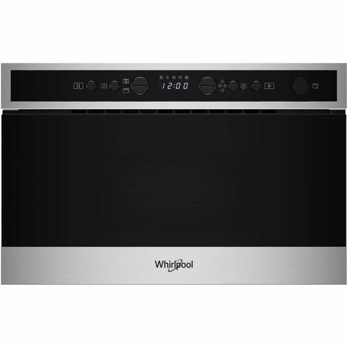 Whirlpool WMN4I4BXF Micro-ondes encastrable Inox anti-trace 22 L Whirlpool WMN4I4BXF Micro-ondes encastrable Inox anti-trace 22 L