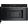 Whirlpool WMN4I4BXF - Four micro-ondes encastrable 22 L inox anti-traces - Gril quartz, technologie CRISP, diffusion 3D System