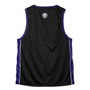 Marvel T-shirt de basket noir Unisexe XXL