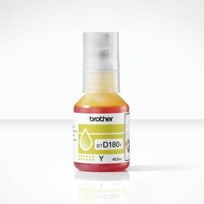 Brother Bouteille d'encre BTD180Y Jaune