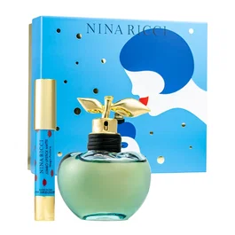 Nina Ricci Coffret Luna Eau De Toilette 80 ml et Jumbo Lipstick Matte Fuchsia 2,5 g