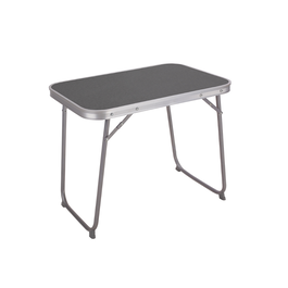 Marbueno SUMMER 10016G – Table pliante en acier gris 60x40x50 cm