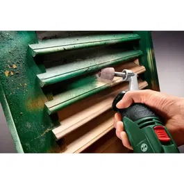 Bosch - Lot de 3 abrasifs coniques PRR, grain 80, diamètre 30 mm - Pour ponçage sur bois, métal et matière synthétique