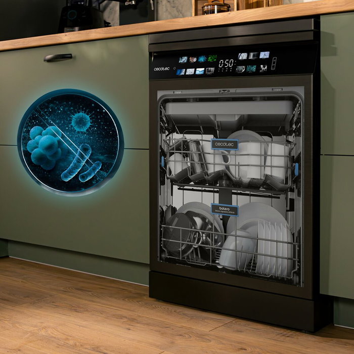 Lave-vaisselle Cecotec Aguazero 6700 Dark B Noir