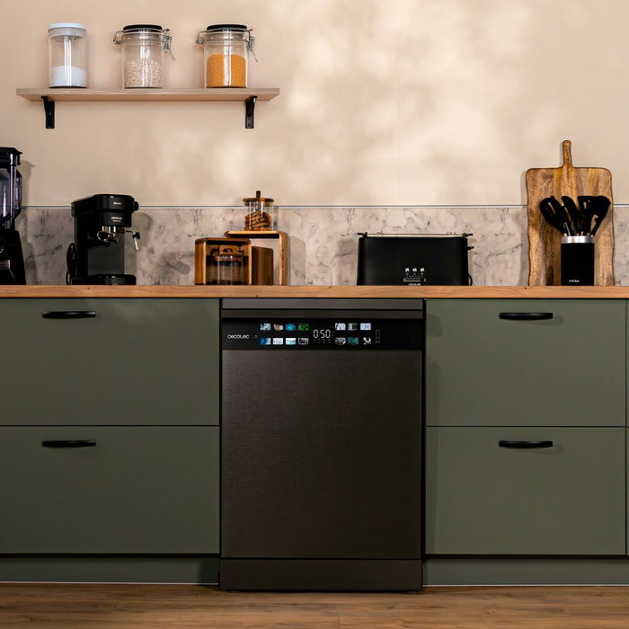 Lave-vaisselle Cecotec Aguazero 6700 Dark B Noir
