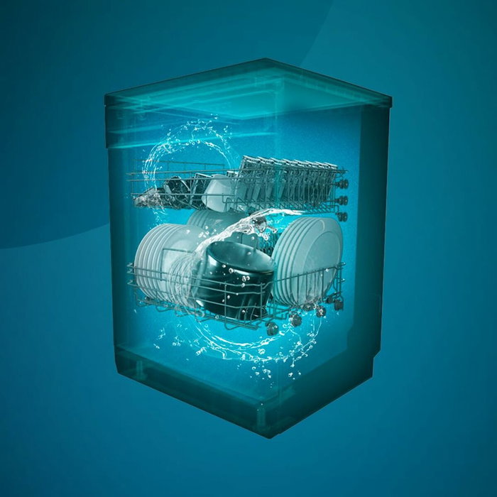 Lave-vaisselle Cecotec Aguazero 6700 Dark B Noir