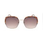 Guess GF0410-5932F Lunettes de soleil Dorées et Marron