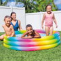 INTEX - Piscine Gonflable pour Enfants avec 3 Ares Multicolores 147 x 33 cm, Capacité 330 Litres