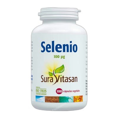 SURA VITASAN Sélénium L-sélénométhionine 100 mcg, 100 capsules