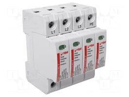 RELPOL Limiteur de surtensions Type 1+2, 4 pôles