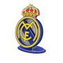 Banbo Toys - Puzzle 3D Escudo Real Madrid 14818 - Crête en bois 3D - Montage facile sans outils ni colle - Pour mur ou étagère - À partir de 6 ans